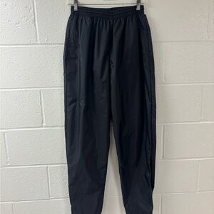 Columbia Black Packable Lightweight Outdoor Track Pants Elastic Waist Women’s M